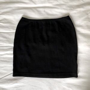 American Apparel Black Mini Skirt
